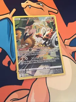 SWSH283 Galarian Zapdos Illustration Rare Promo Pokemon - Image 1
