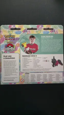 Pokemon TCG World Championship Deck 2024 Honolulu Evan Pavelski, Regidrago Vstar - Image 2