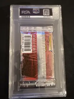 2000 Pokemon Neo Genesis Feraligatr Art Booster Pack PSA 7 - Image 4