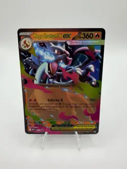 Pokemon Mega Charizard X EX 013/094 Phantasmal Flames Double Rare Holo Promo NM - Image 1