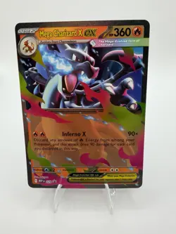 Pokemon Mega Charizard X EX 013/094 Phantasmal Flames Double Rare Holo Promo NM - Image 3