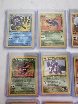 Vintage Pokemon Non Holo 1st Edition Card Lot 16 Cards Old Sets Rare - Image 2