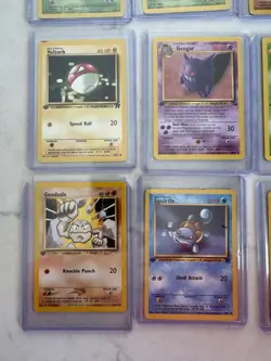 Vintage Pokemon Non Holo 1st Edition Card Lot 16 Cards Old Sets Rare - Image 3