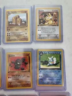 Vintage Pokemon Non Holo 1st Edition Card Lot 16 Cards Old Sets Rare - Image 4