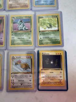 Vintage Pokemon Non Holo 1st Edition Card Lot 16 Cards Old Sets Rare - Image 5