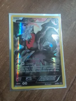 2016 Pokemon XY Promo Darkrai #XY114 English NM Black Star - Image 1