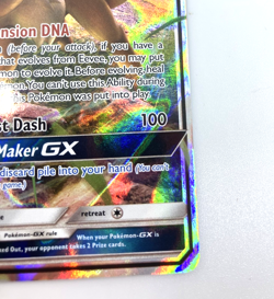 Pokemon Eevee GX SM175 Sun & Moon Black Star Promo Holo Card NM - Image 5