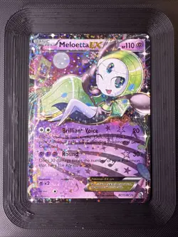 Meloetta EX RC11/RC25 - LP - Legendary Treasures, BW Pokemon - Image 1