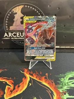 Pokemon TCG Greninja & Zoroark GX Ultra Rare Full Art Unbroken Bonds 107/214 NM - Image 1