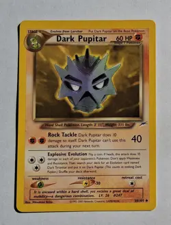 Pokemon - Dark Pupitar - Neo Destiny 38/105 - Uncommon - NM - Image 1