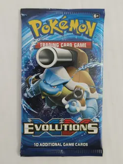 Sealed Booster Pack - XY Evolutions 2016 - POKEMON unopened - Blastoise artwork - Image 1