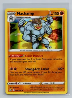 Machamp Holofoil Holo Rare SWSH11: Lost Origin SWSH11 Fighting 088/196 Pokemon C - Image 1