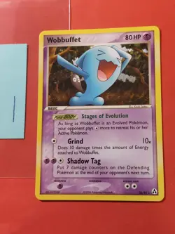 2006 Pokemon EX Legend Maker #28 Wobbuffet, Rare, NF/H, cd1 - Image 1