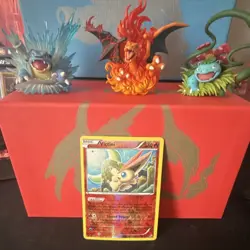 Pokemon TCG Victini 14/124 Reverse Holo Basic Fire Type Ability 60 HP English - Image 1