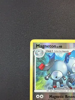 Pokemon TCG Magneton Reverse Holo 42/100 Platinum Stormfront LP - Image 3