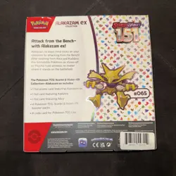 Pokemon TCG: Scarlet & Violet-151 Alakazam ex Collection Booster Box 820650855269 - Image 4