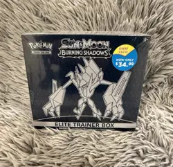 Pokemon TCG - Sun & Moon: Burning Shadows - Elite Trainer Box - Factory Sealed - Image 1