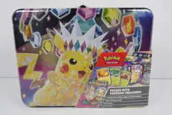 Pokemon TCG Surging Sparks Collector’s Chest New Factory Sealed Tin - Image 2