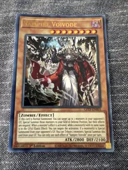 Yugioh Vampire Voivode GFTP-EN001 Ultra Rare 1st Ed NM - Image 1