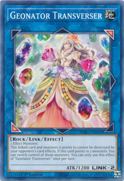 Geonator Transverser PHRA-EN050 YuGiOh! 1st Edition Common - Image 1