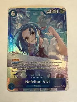 One Piece EB-03 NEFELTARI VIVI Alternative art English EB03-024 Heroines Edition - Image 1