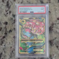 Pokemon M Venusaur EX Full Art Holo Ultra Rare Evolutions 100/108 PSA 9 - Image 1