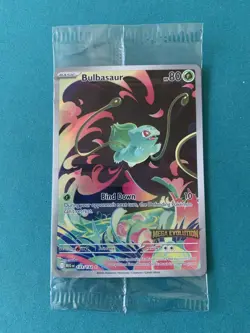 Pokemon TCG Bulbasaur 133/132 - Mega Evolution - SEALED & STAMPED - Image 1