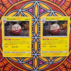 X2 Electrode Holo 39/181 Sun & Moon Team Up Pokemon TCG Cards - Image 1