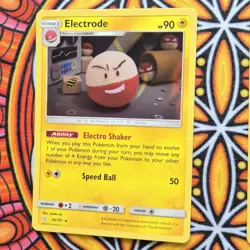 X2 Electrode Holo 39/181 Sun & Moon Team Up Pokemon TCG Cards - Image 3