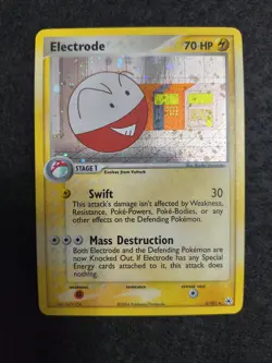 Pokemon TCG Electrode EX Hidden Legends Holo Rare Card 5/101 LP WZ1 - Image 1