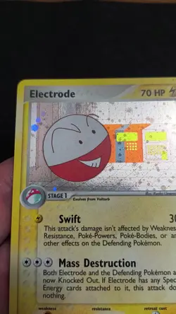 Pokemon TCG Electrode EX Hidden Legends Holo Rare Card 5/101 LP WZ1 - Image 2