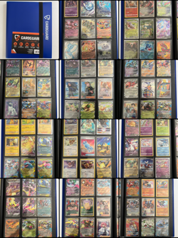 Pokemon 99 Card Binder Collection Lot Massive Rare Holos Near Mint GX IR - Image 1