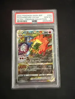 PSA 10 Charizard VStar #SWSH262 Pokemon Promo - Image 1