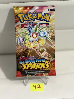 (HEAVY)🔥 Pokemon TCG Surging Sparks Booster Pack Factory Sealed✅ - Image 1