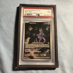 PSA 9 Mewtwo Black Star Promo #52 Pokemon 151 Scarlet & Violet 2023 ENGLISH - Image 1