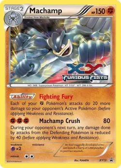 1x Machamp | XY13 (Prerelease) | XY13 | Promo | LP | Pokemon - Image 1