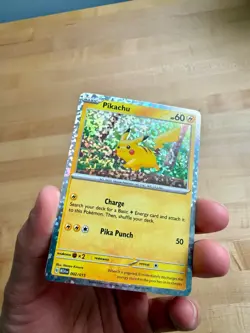 2024 Pokemon McDonald's Match Battle PIKACHU 002/015 Holo Promo - NM - Image 1