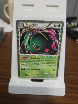 Meganium (Prime) HGSS08 Black Star Promo Heart Gold Soul Silver Pokemon TCG - LP - Image 1