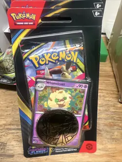 Pokemon TCG Phantasmal Flames Blister Pack Factory Sealed Whimsicott Promo - Image 1