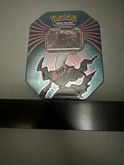 Pokemon TCG 2019 DARKRAI Tin with 3 Booster Packs - New & Factory Sealed - Image 1