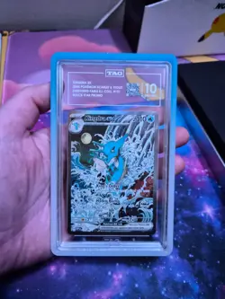 2024 Pokemon Kingdra EX Black Star Promo #131 TAG 10 - Image 1