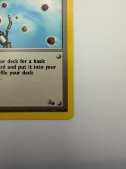 #59/62 Energy Search Normal Common - Pokemon TCG Fossil Vintage LP (See Photos) - Image 5