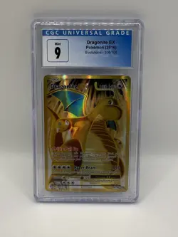 2016 Pokemon Dragonite EX (Full Art) 106/108 Evolutions Ultra Rare Holo - Image 1