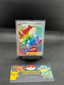Piers 078/073 Rare Rainbow Champion's Path Pokemon NM/M - Image 1