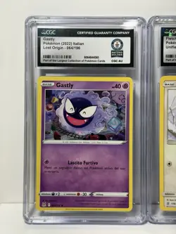 CGC Guinness World Record Pokemon Slab Lot Gastly Fletchling Chimecho - Image 2