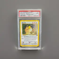 2000 Pokemon Meowth Holo Game Boy #10 PSA 9 (WOTC Black Star Promos) - Image 1