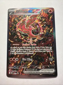 Pokemon TCG Oricorio EX Me: Mega Evolution Promo Fire 190 HP 024 Holo English - Image 1