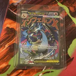 Pokemon TCG – Phantasmal Flames (UPC) MEGA CHARIZARD X Promo #23 “H” - Image 1