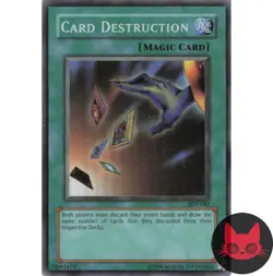 Yugioh Card Destruction SDY-042 Super Rare NM - Image 1