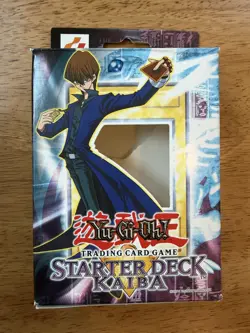 VINTAGE 1996 YU-GI-OH KAIBA STARTER DECK BOX ONLY (AS IS) INSTRUCTIONS (AS IS) - Image 2